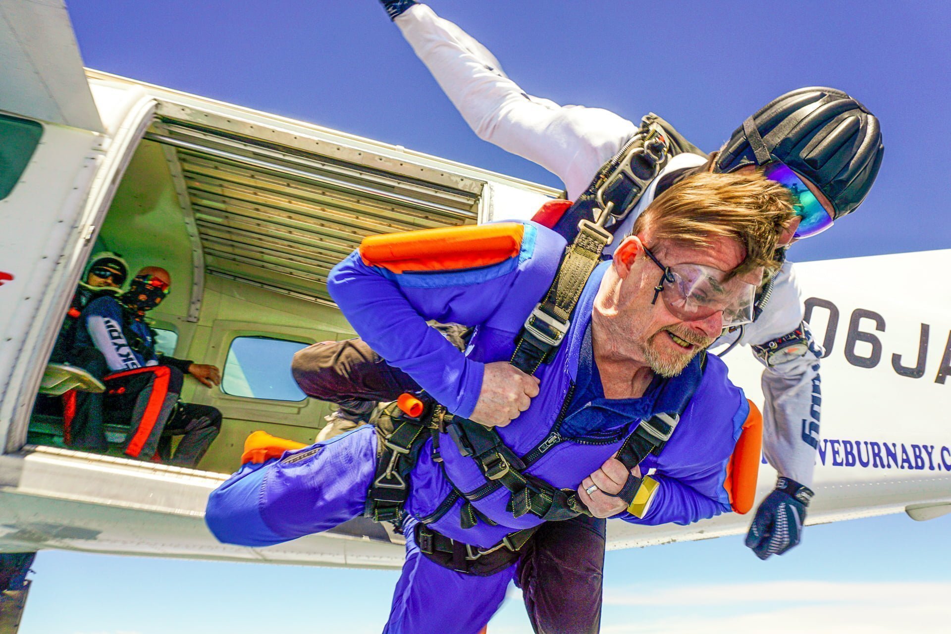 A leap of faith - skydiving