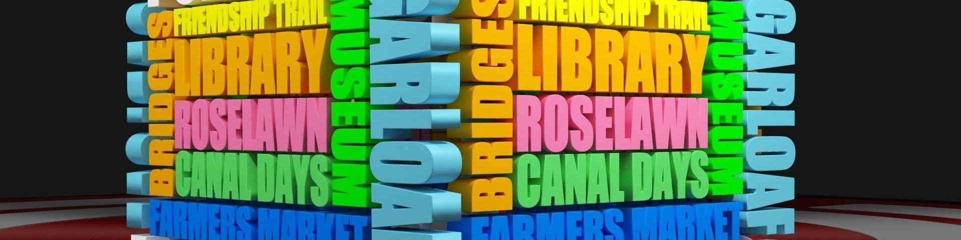 Port Colborne word cube