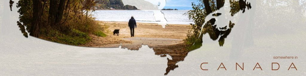 Walking on The Beach - Somewhere In Canada