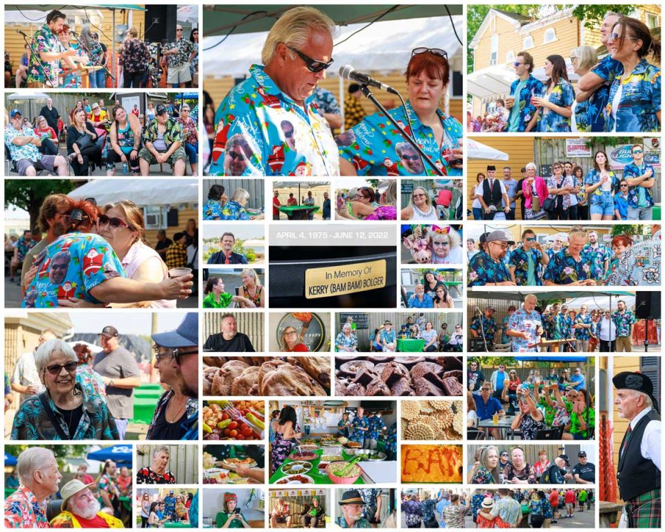 Collage of images from Celebration Of Life