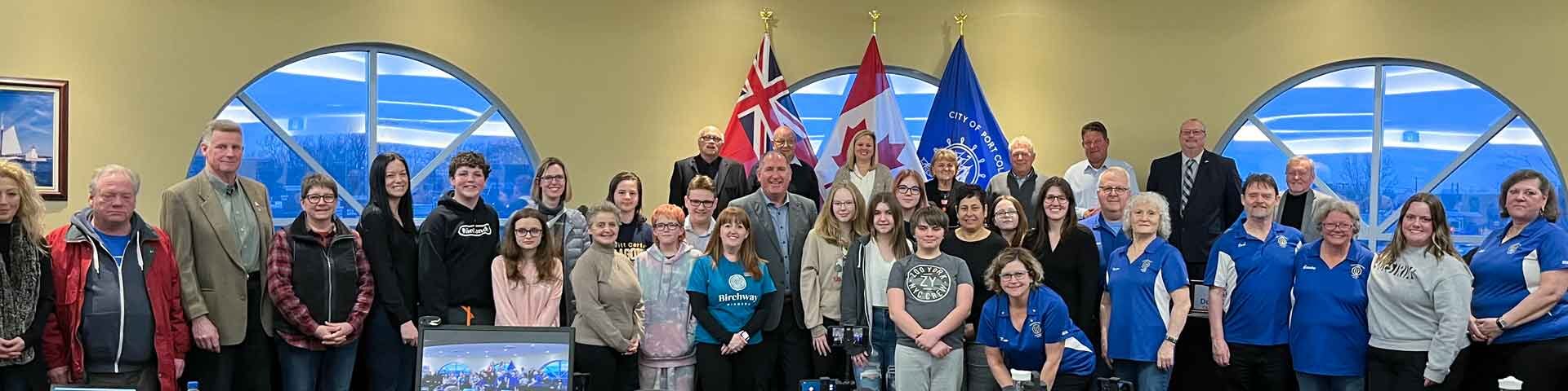 Port Colborne Optimist Club accepts 2023 grant from Port Colborne Council