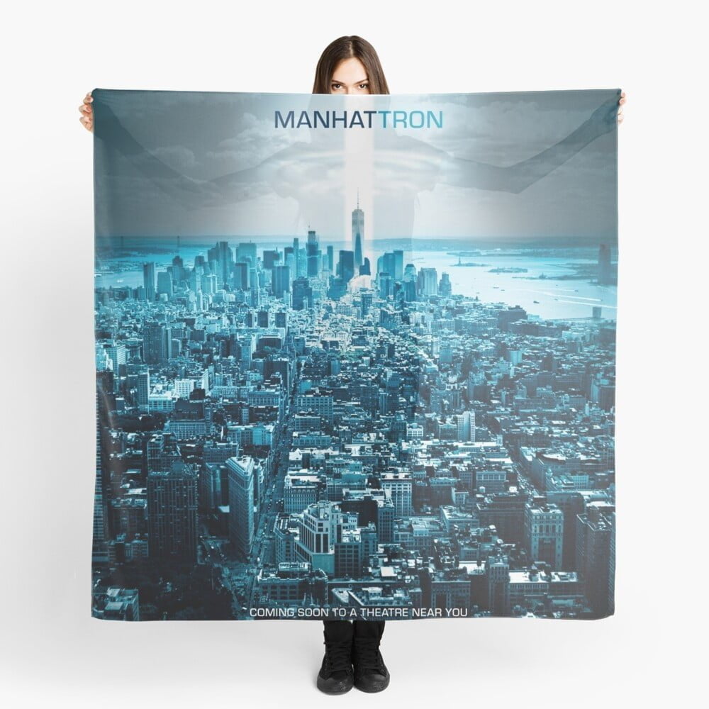 ManhatTron Island scarf