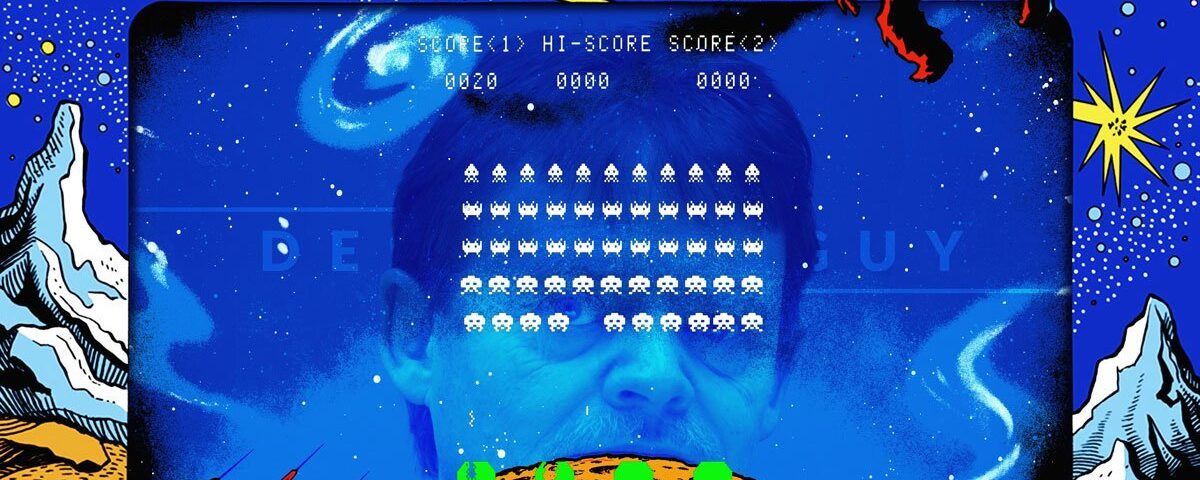 Space Invaders art work bezel recreation