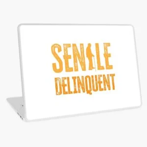 Senile Delinquent Laptop Skin