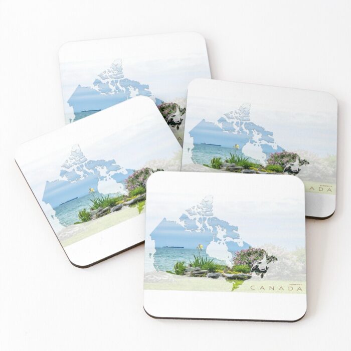 Life In Canada - Laker. Set of coasters.