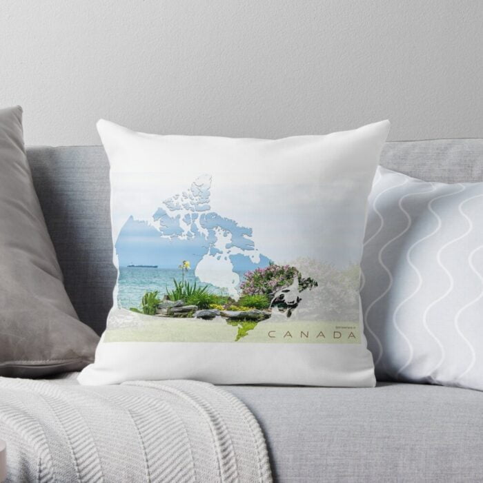 Life In Canada - Laker - Throw Pillow