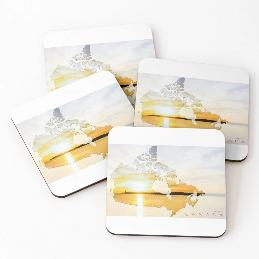 Life In Canada - Lighthouse - coasters