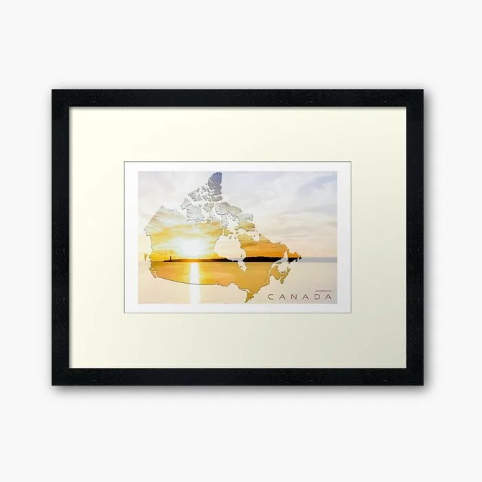 Life In Canada - Lighthouse - art print