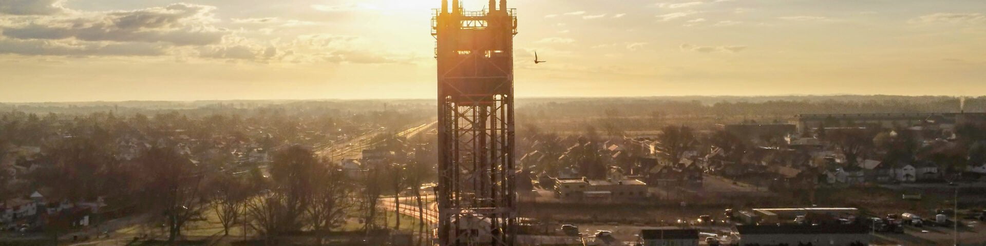 Beidge 21 in Port Colborne at sunrise