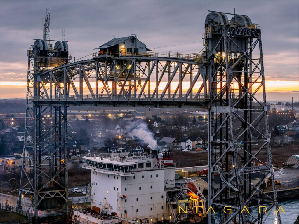 Fine Art Poster - Above the Clarence Street Bridge