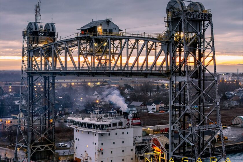 Fine Art – Above the Clarence Street Bridge