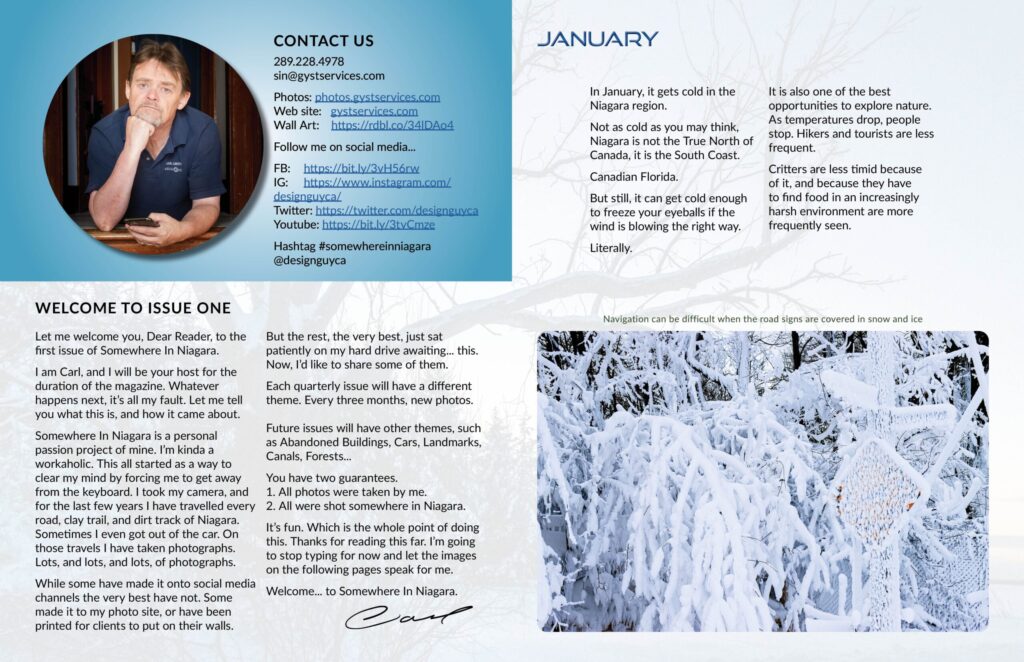 Somewhere In Niagara magazine - issue 1