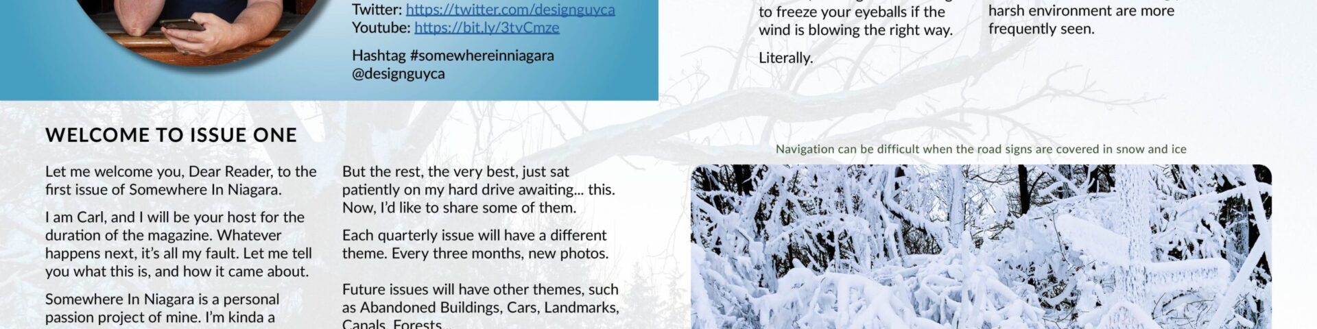 Somewhere In Niagara magazine - issue 1