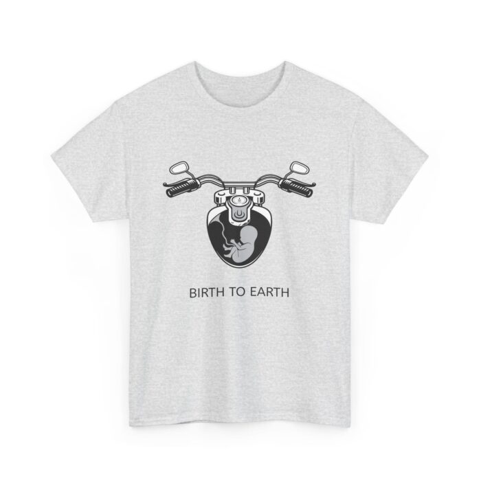 Birth To Earth - Unisex Heavy Cotton Tee - Image 8