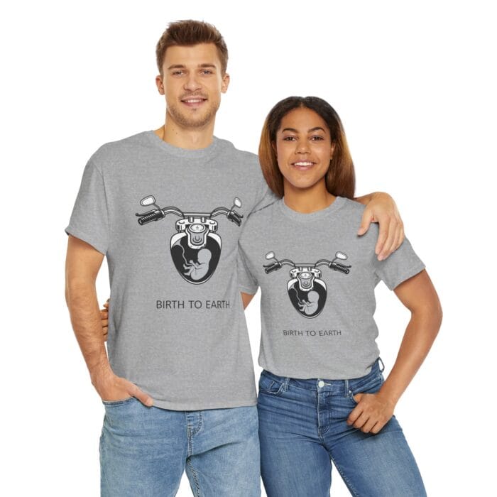 Birth 2 Earth - Unisex Heavy Cotton Tee - Image 6