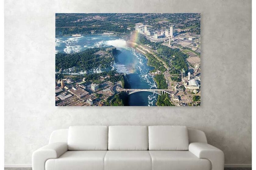 Above Niagara Falls