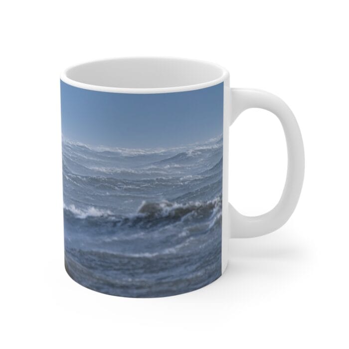 Storm In A Teacup Ceramic Mug - Coastal Decor, Nautical Gift, Beach Lover's Coffee Cup, Ocean Lover's Mug, Maritime Homeware - Image 3