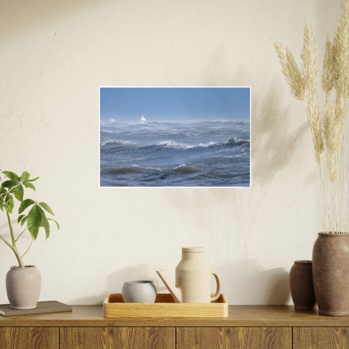 Lake Erie Lighthouse Photo Art Poster - Image 3