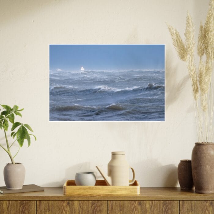Lake Erie Lighthouse Photo Art Poster - Image 6