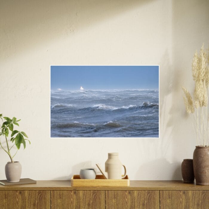 Lake Erie Lighthouse Photo Art Poster - Image 9