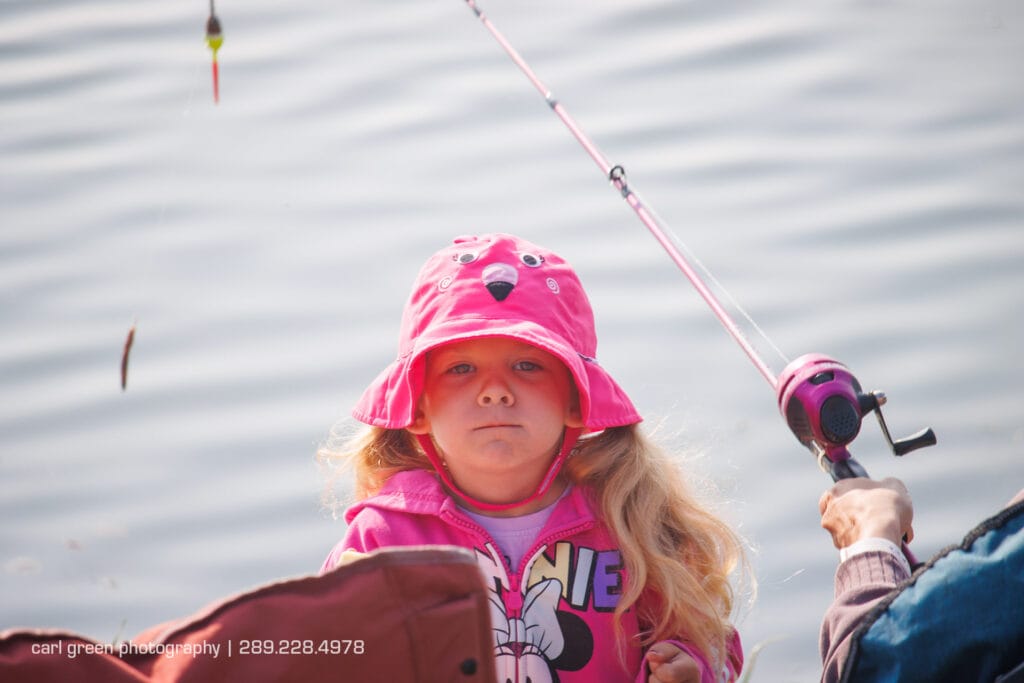 At the Kids fishing dervy 2025