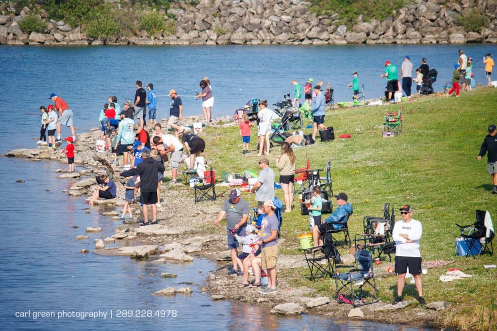 At the Kids fishing dervy 2025
