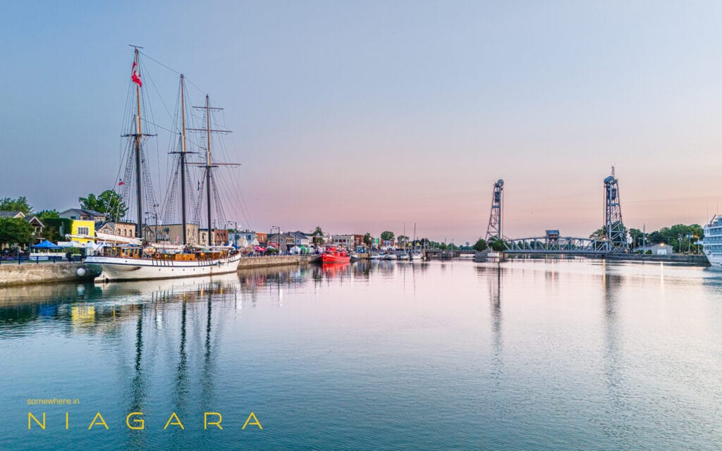 The Welland Canal in Port Colborne during Canal Days 2025