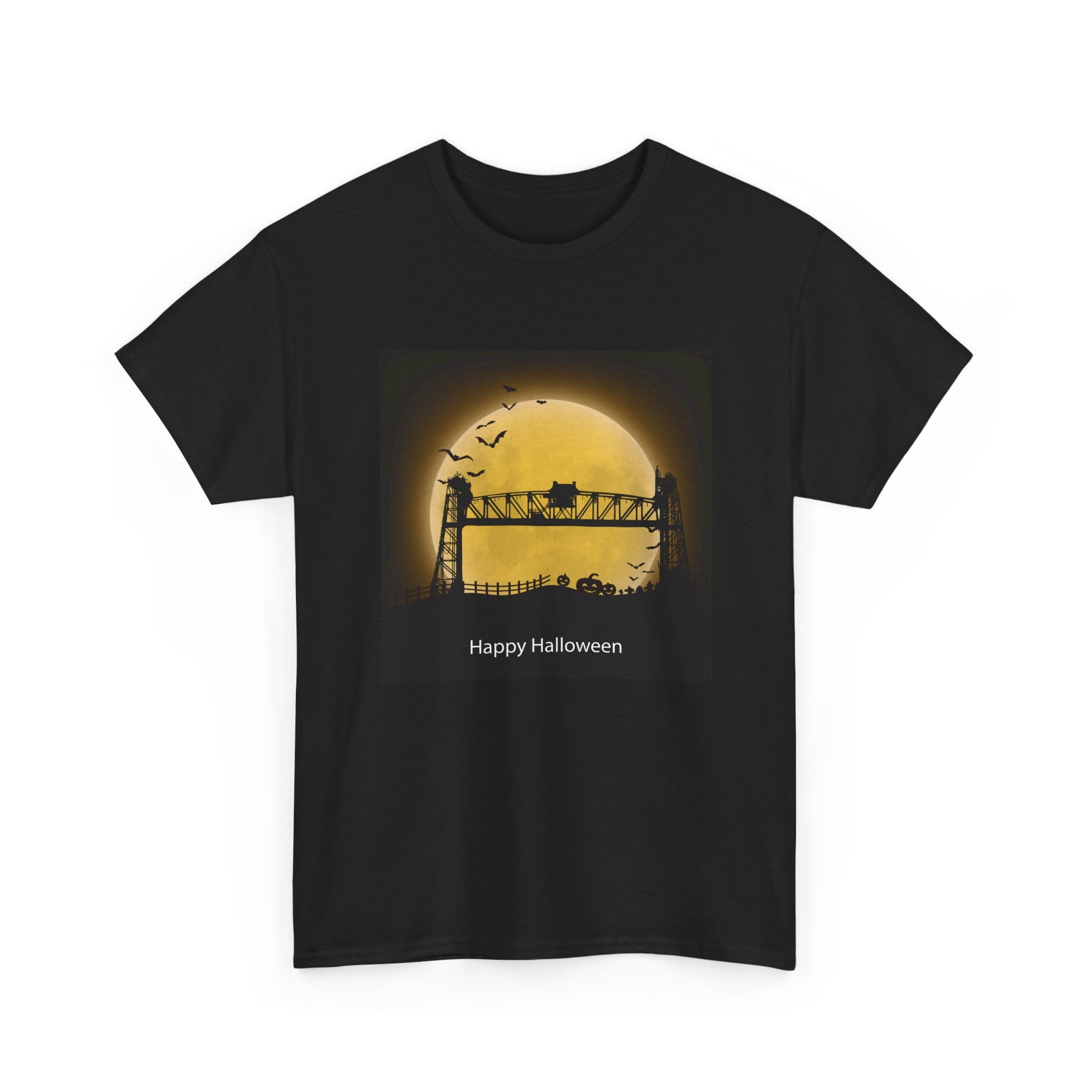 Bridge 21 Halloween Themed Unisex Heavy Cotton Tee - Image 2