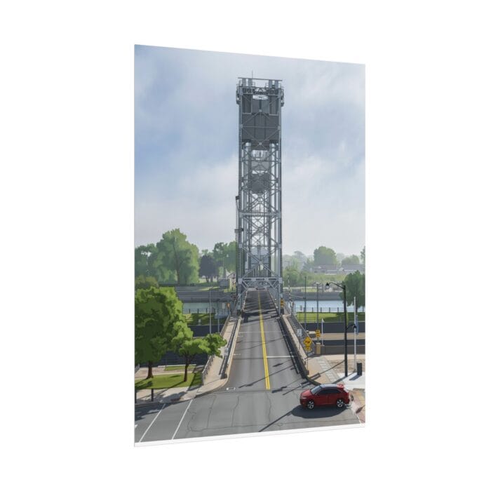 Clarence Street Bridge - Graphic Design. - Image 3