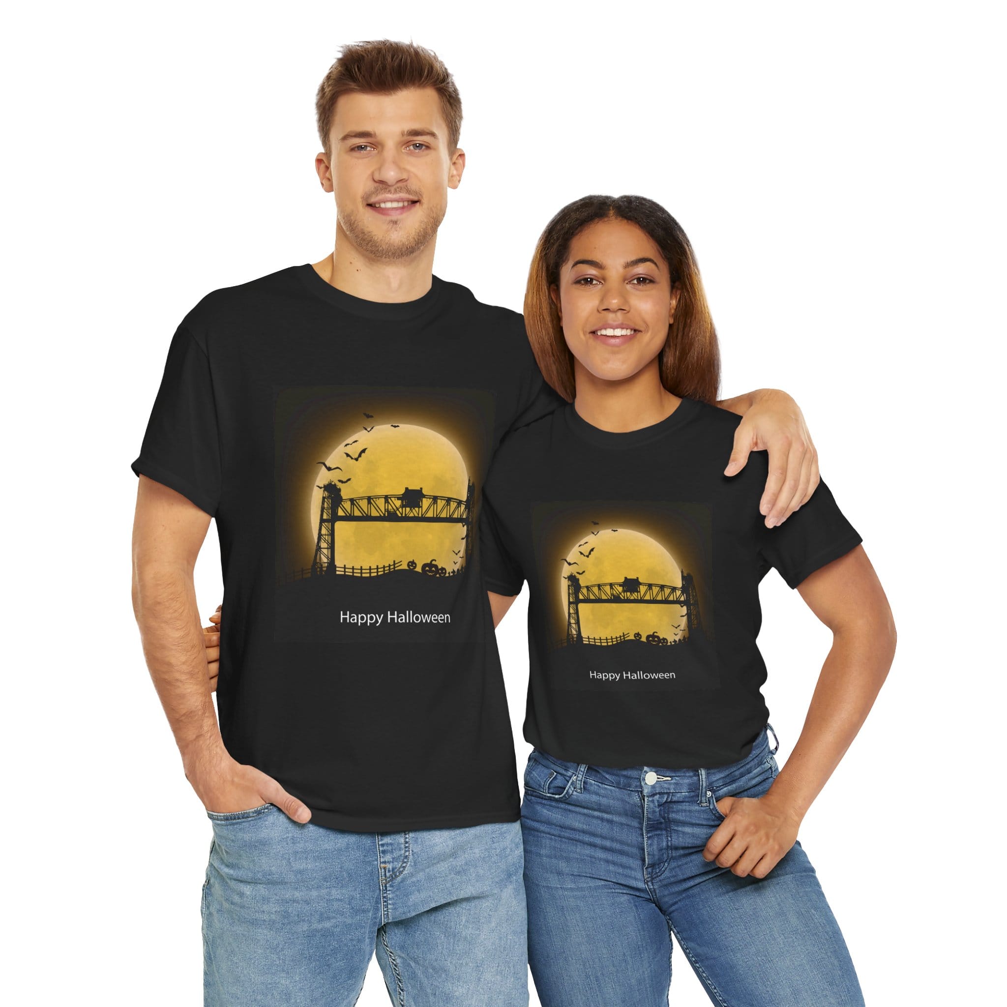 Bridge 21 Halloween Themed Unisex Heavy Cotton Tee