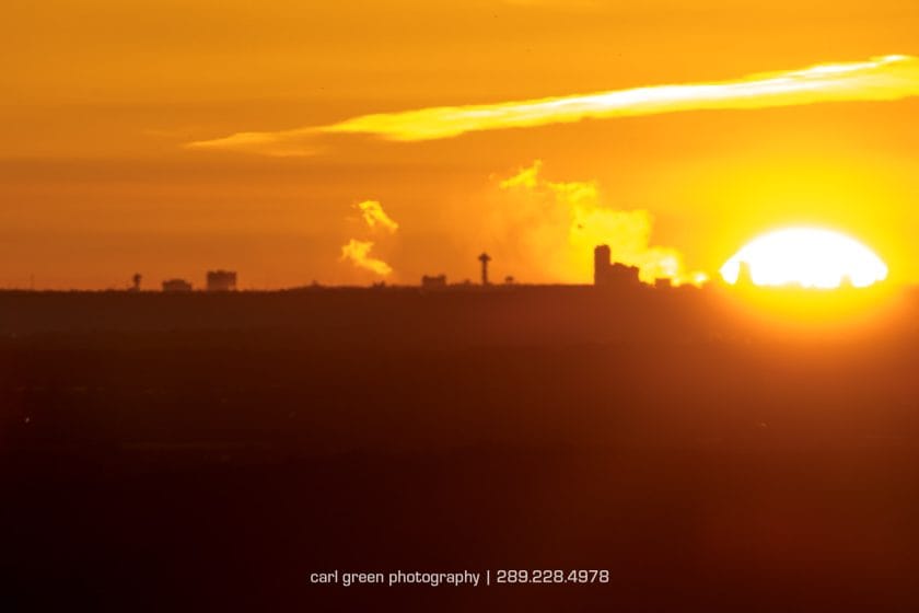 Niagara Falls sunrise