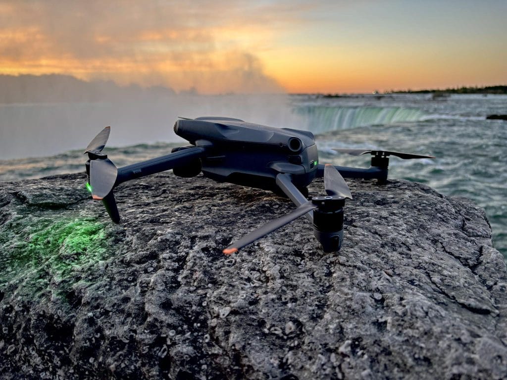 Drone at Niagara Falls