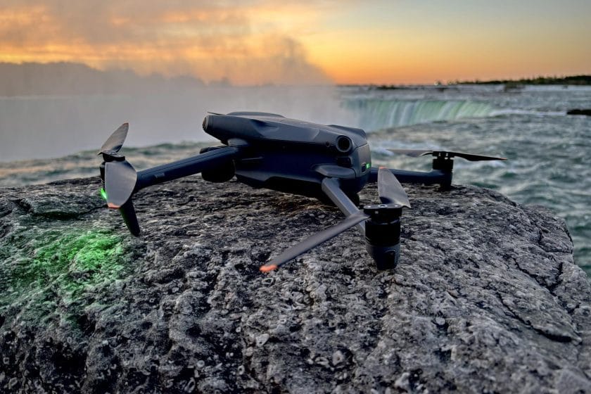 Flying a drone over Niagara Falls and other questions