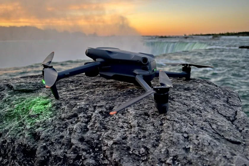 Flying a drone over Niagara Falls and other questions